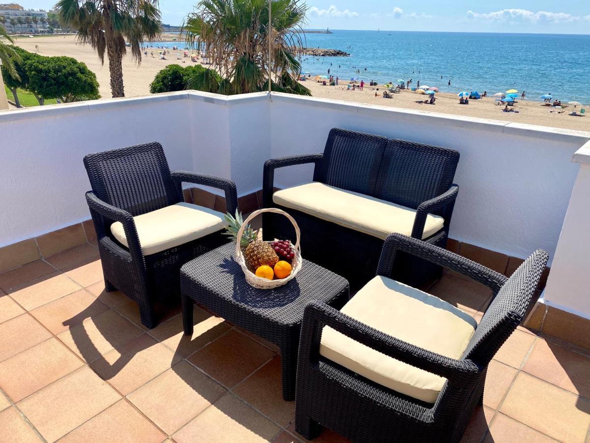 Casa Comoda Delante De La Playa Con Vista Al Mar Кембрилс Екстериор снимка